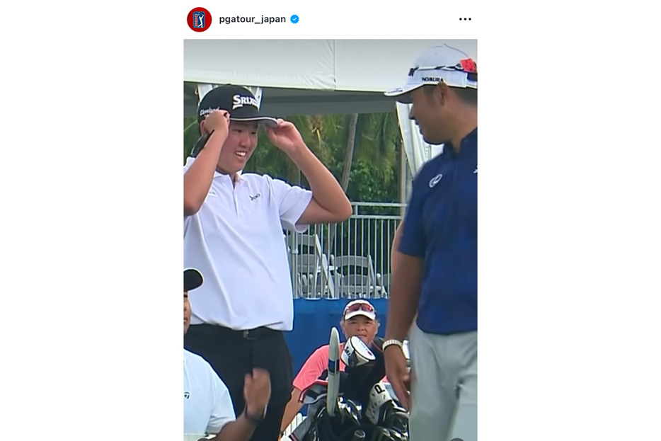 PGAツアー日本公式インスタグラム（@pgatour_japan）より