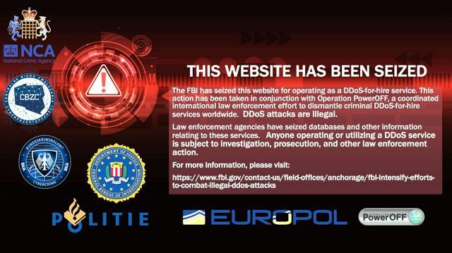 海外の捜査機関が過去に封鎖した、DDoS攻撃のサービスサイト