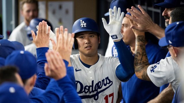 ドジャースの大谷翔平選手(写真：AP/アフロ)