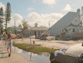 Destroyed homes after Hurricane Milton in St. Pete Beach, Florida, on Oct. 10, 2024. Photographer: Tristan Wheelock/Bloomberg