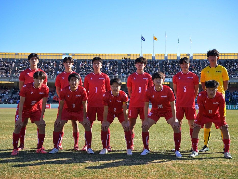 東福岡高が8大会ぶりの8強入り。(写真協力=高校サッカー年鑑)(Koki NAGAHAMA/GEKISAKA)