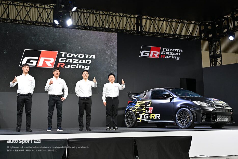 TG-RRがニュルブルクリンクに投入するGRヤリスと参戦ドライバーたち