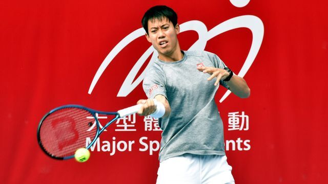 2025 香港テニスオープンで準優勝した錦織圭選手（写真：アフロ）