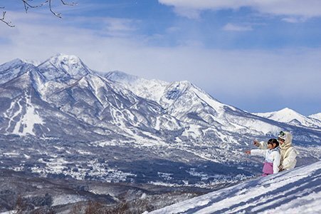 外に出て景色を見ることも