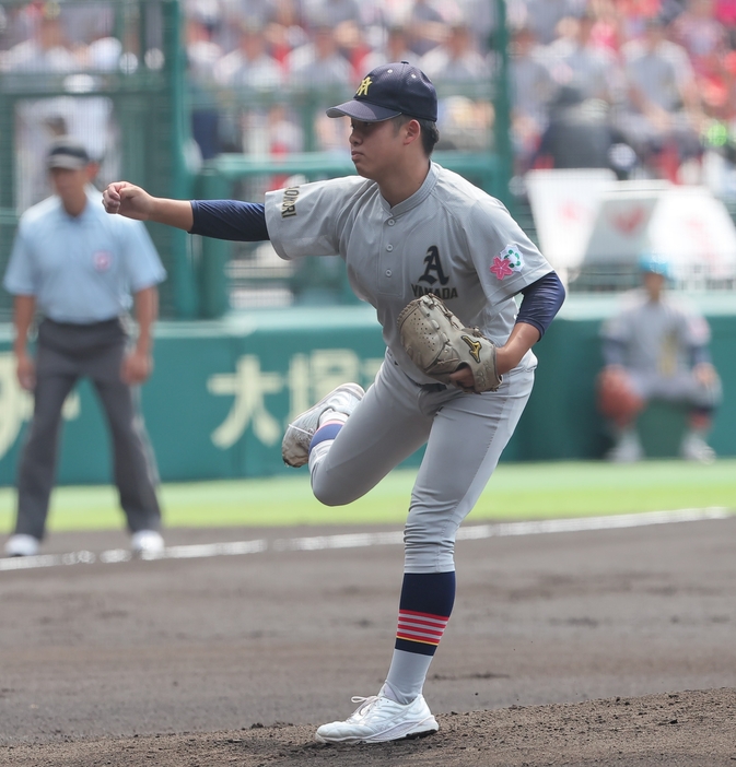 青森山田の下山 大昂投手