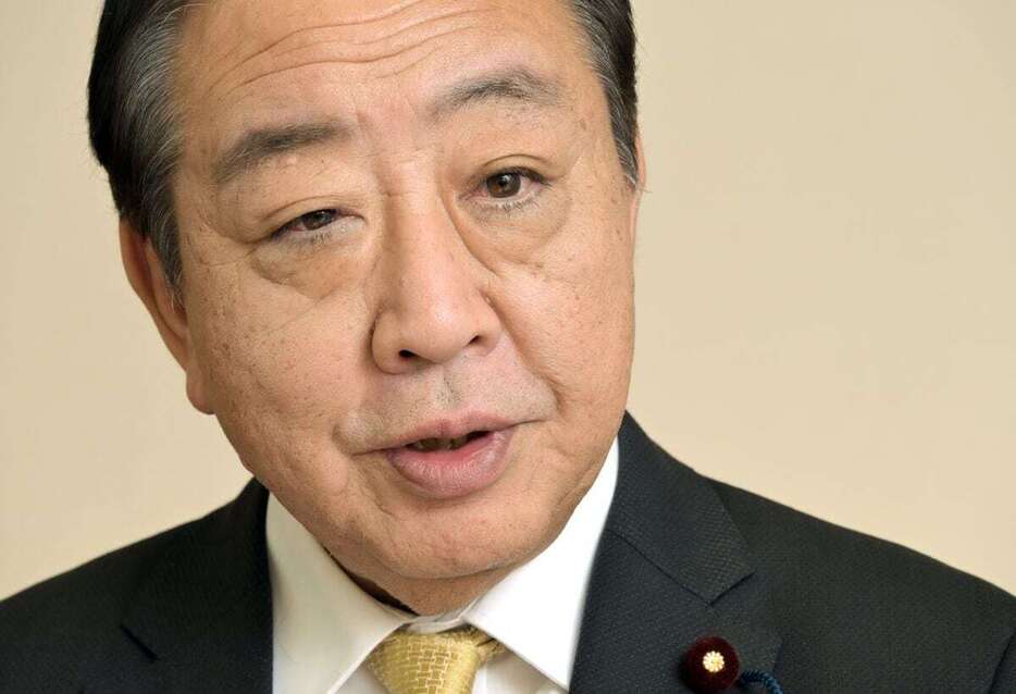 立憲民主党の野田佳彦代表