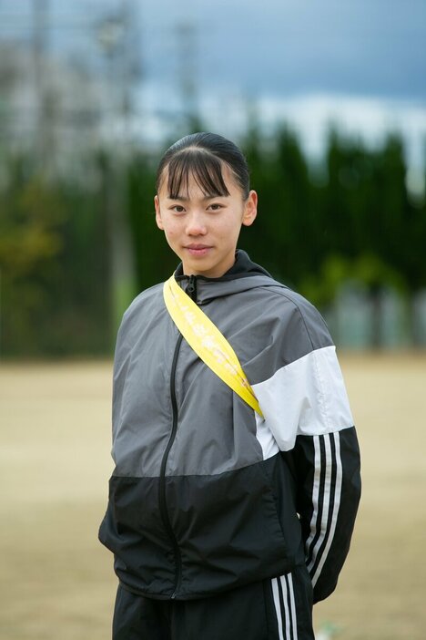 くぼ・りん／和歌山県串本町出身。同町の潮岬中学から東大阪大学敬愛高校に進学。2024年は陸上女子800メートルで日本選手権も制した（写真：MIKIKO）