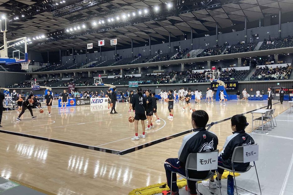 大会4日目、男女準決勝を実施