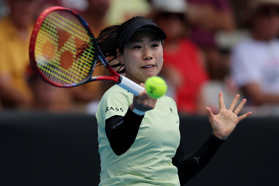 全豪オープン予選2回戦に進んだ日比野菜緒（写真は今年1月のASBクラシック時／Photo by Getty Images）