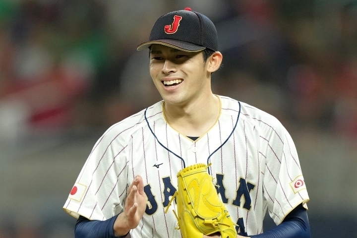 今オフにMLBに挑戦する佐々木。すでに複数球団と面談を済ませている。(C)Getty Images