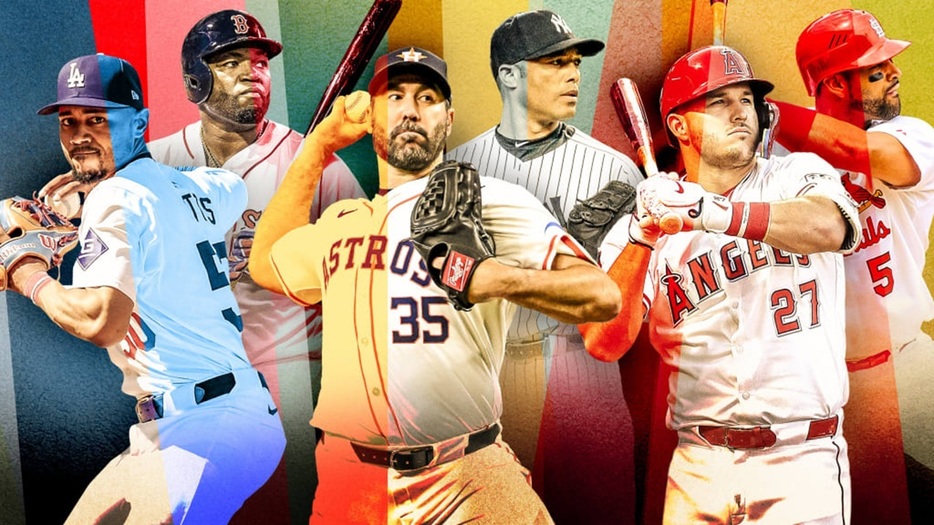 米公式サイトでは「2000年代ベストナイン」を独自に選出した（MLB Advanced Media）