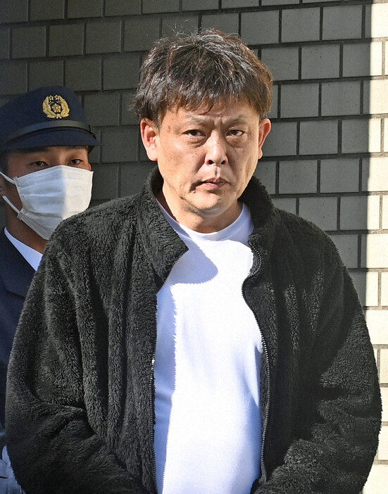 平原政徳容疑者＝北九州市小倉南区で20日午後2時7分、上入来尚撮影