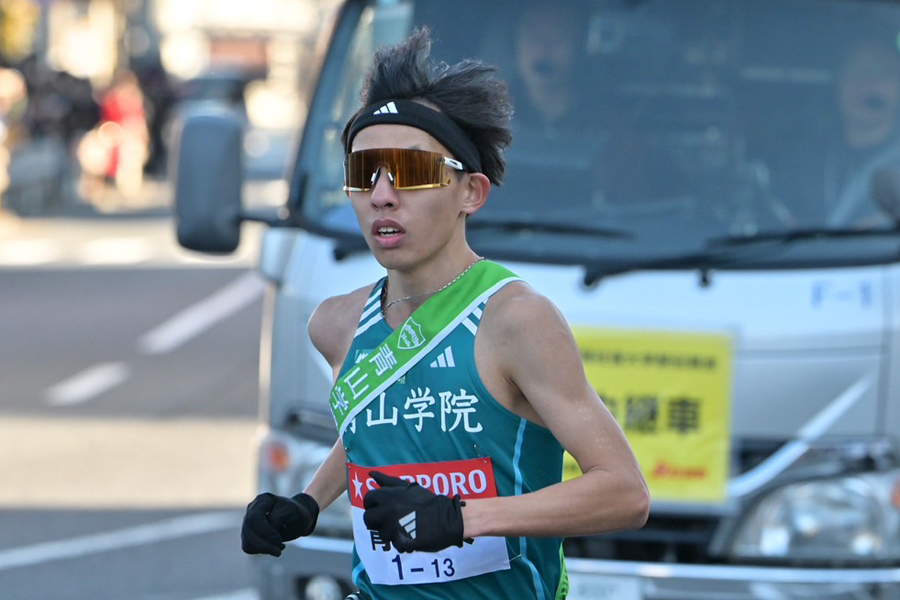 箱根駅伝2区で区間新・区間3位だった黒田朝日（青学大）