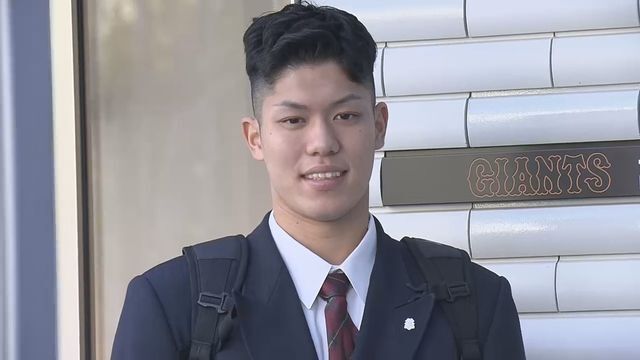 巨人の育成ドラフト2位　堀江正太郎投手