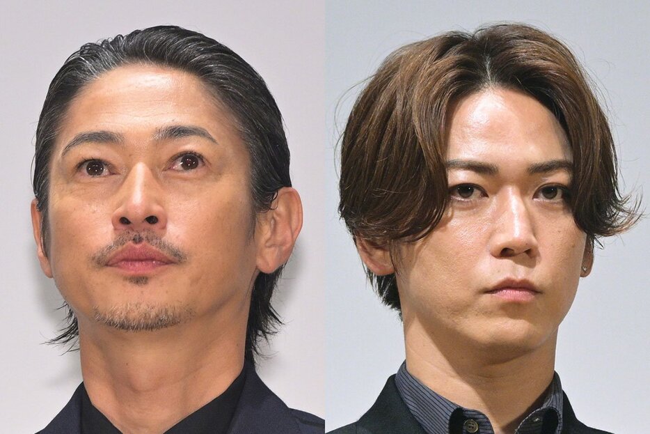 窪塚洋介(左)と亀梨和也