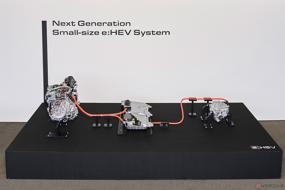 ホンダ独自の2モーターハイブリッドシステム「e：HEV」