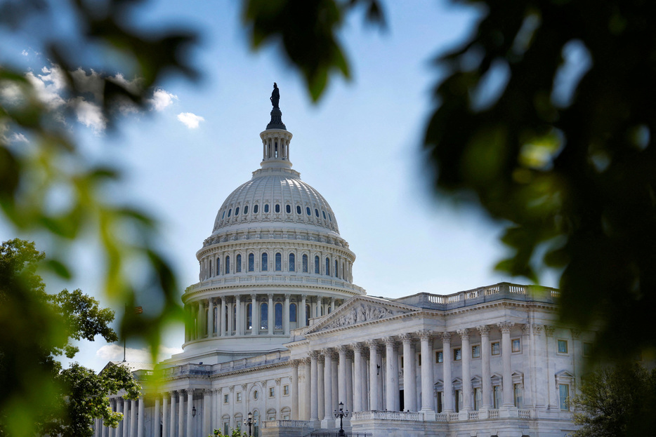 米上院は１月９日、不法移民の取り締まりを強化する法案の審議開始に向けた採決を実施した。２０２４年９月、ワシントンで撮影（２０２５年　ロイター/Piroschka van de Wouw）