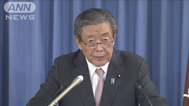 "「日中与党交流協議会」7年ぶりに再開　森山幹事長「対話重ねることは大事」"