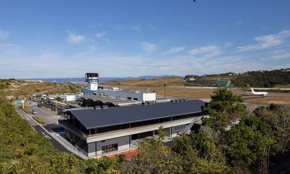 特定利用空港の指定を受ける予定の南紀白浜空港（和歌山県提供）