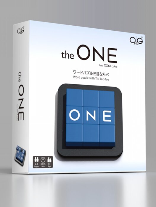 ワードパズル三目ならべ「the ONE」（写真提供＝スタジオムンディ）