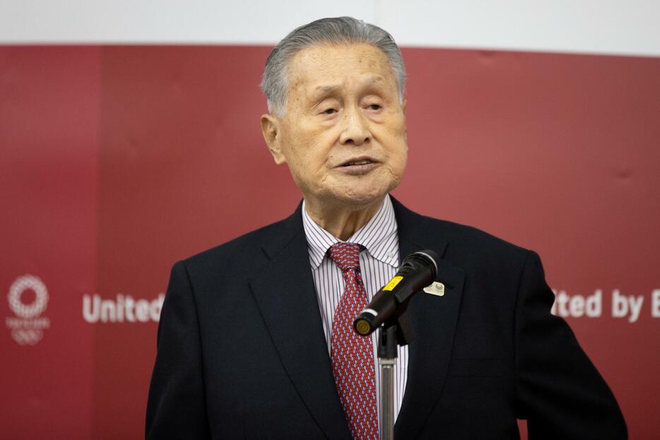 森喜朗会長（写真：代表撮影/ロイター/アフロ）