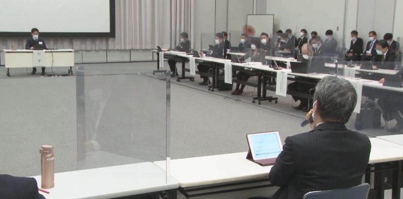 [写真]第1回大阪府新型コロナウイルス感染症ワクチン接種連絡会議の様子