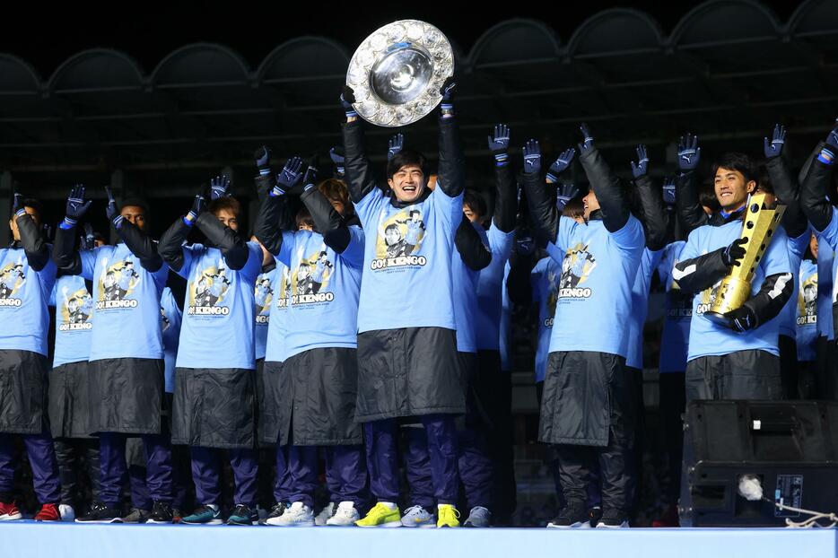 今日Jリーグが川崎フロンターレ対横浜F・マリノスで開幕。”本命”川崎を倒すのはどこだ？（写真：長田洋平/アフロスポーツ）