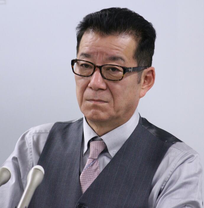 総合区条例案の議会提案について「今回は取り下げようと思った」と松井市長