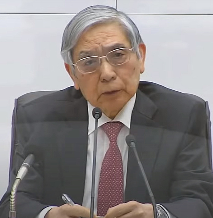 日銀の黒田総裁