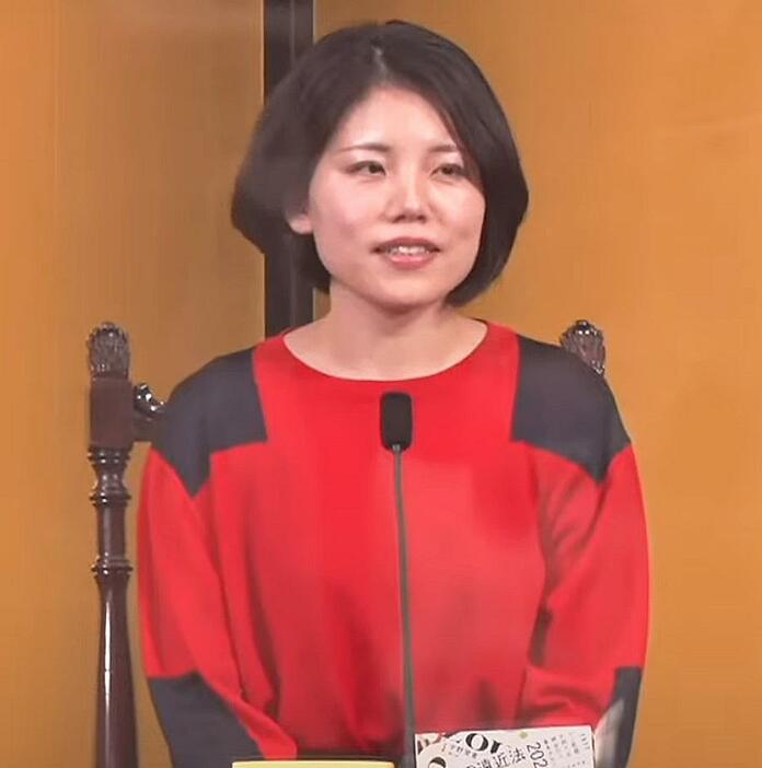 第168回芥川賞の井戸川射子さん