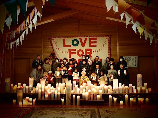 2012年3月24日、福島県いわき市久之浜町にて（提供：LOVE FOR NIPPON）