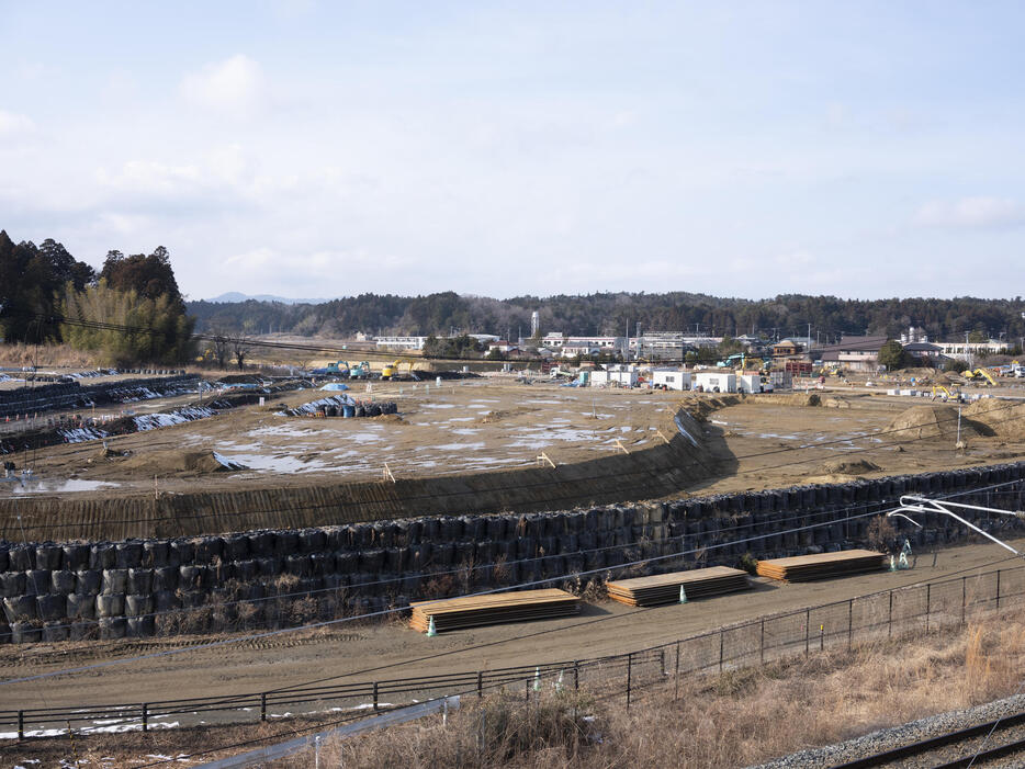 建設が進む公営住宅