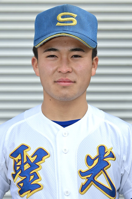 聖光学院・三田寺大吾内野手（２年）＝福島県桑折町の同校グラウンドで２０２２年１月30日、西夏生撮影