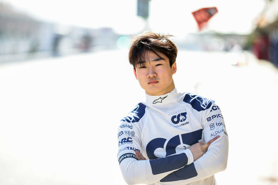 ただ一人の日本人F1ドライバー角田裕毅（アフファタウリ）が2年目のシーズンに挑む。10日からの最終テストを経て26日からのバーレーンGPで開幕(写真・Getty Images / Red Bull Content Pool)