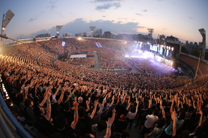 ONE OK ROCK 2014 “Mighty Long Fall” at Yokohama Studiam