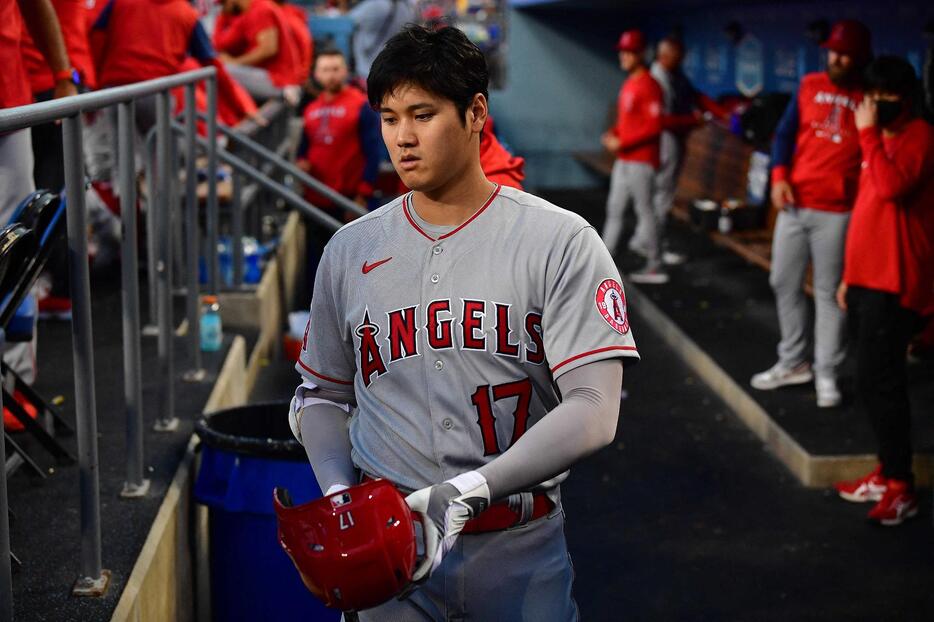 大谷翔平にシーズン中の電撃トレードの可能性も（写真：USA TODAY Sports/ロイター/アフロ）