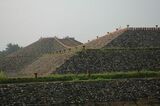 ５世紀後半に作られた群馬県高崎市の八幡塚古墳 （筆者撮影）