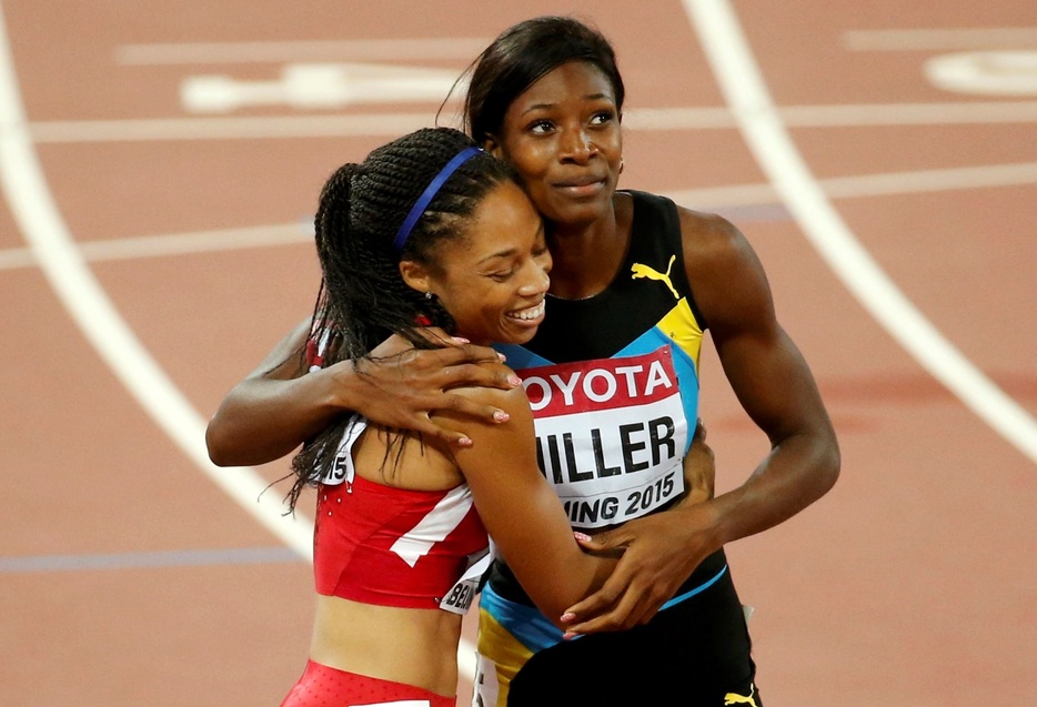 写真特集 アリソン フェリックスが世界陸上女子400mで圧勝 大会通算9個目の金メダル Yahoo ニュース Yahoo ニュース