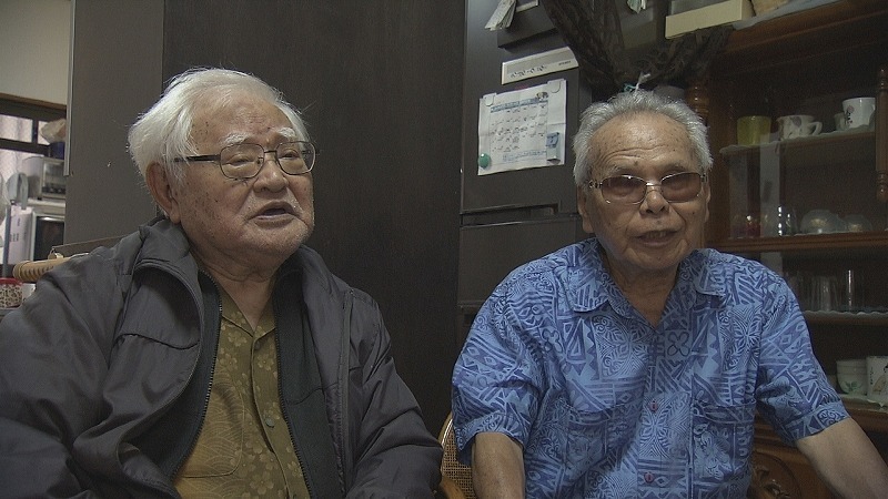 [写真]障害者の沖縄戦体験について語る山田さん兄弟（提供：NHK）
