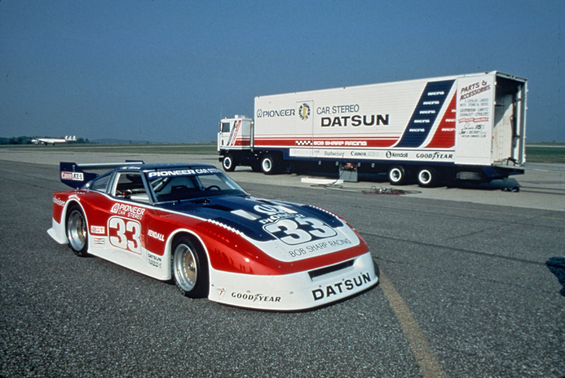 [画像]1980年IMSA（北米のレースカテゴリー）に出場したダットサン・ターボZX。米国の俳優ポール・ニュマンがドライブして話題になった