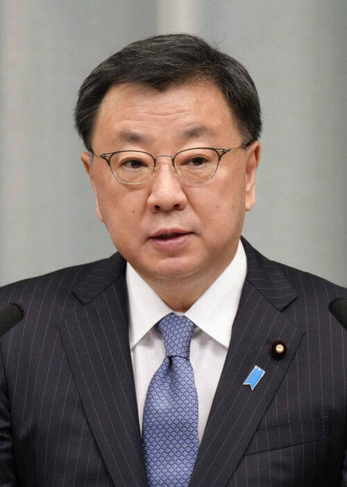 松野博一官房長官