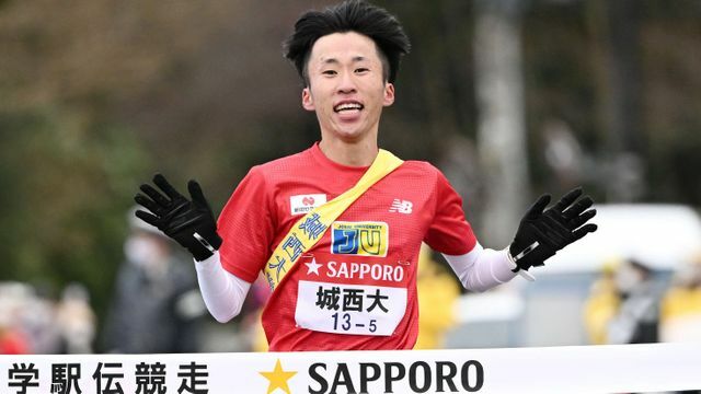 99回大会で5区区間新記録を樹立した山本唯翔選手(写真:日刊スポーツ/アフロ)