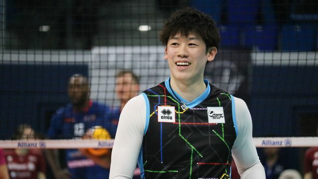 28歳の誕生日を迎えた男子バレー石川祐希選手(写真:アフロ)