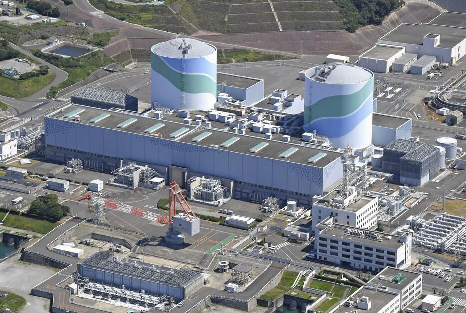 九州電力川内原発＝9月、鹿児島県薩摩川内市