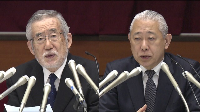 酒井学長と澤田副学長