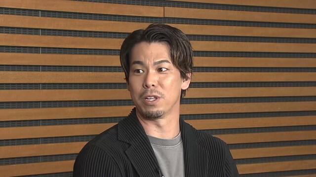 インタビューに答えた前田健太投手