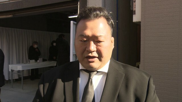 取材に応じた豊ノ島さん