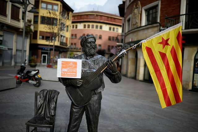 カタルーニャ州独立問題 非公式の住民投票強行(ロイター/アフロ)