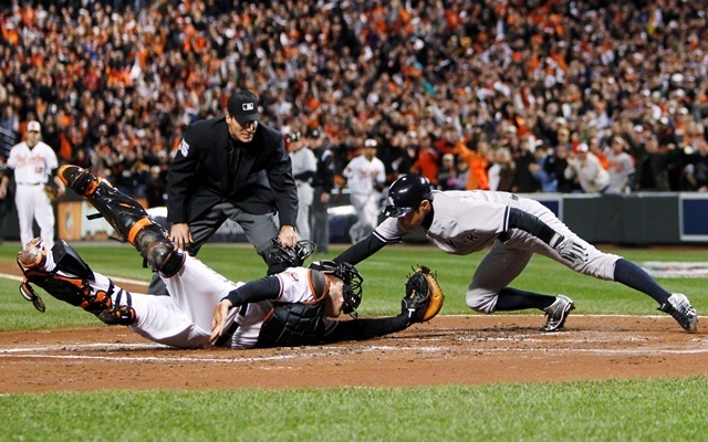 2012 MLB ディビジョンシリーズ＝2012年10月8日（ロイター/アフロ）