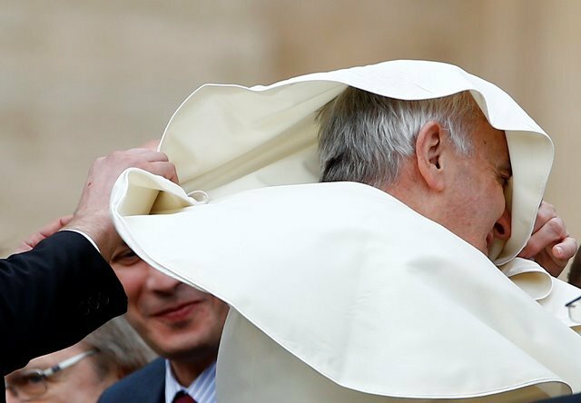 フランシスコ・ローマ法王＝バチカン、11月5日（ロイター/アフロ）